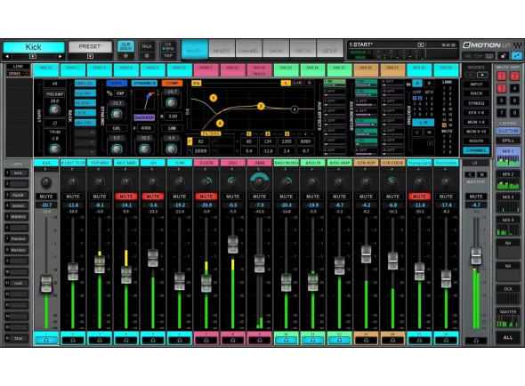 Waves eMotion LV1 - 32 Stereo-Chan. Waves eMotion LV1 - 32 Stereo-Chan.